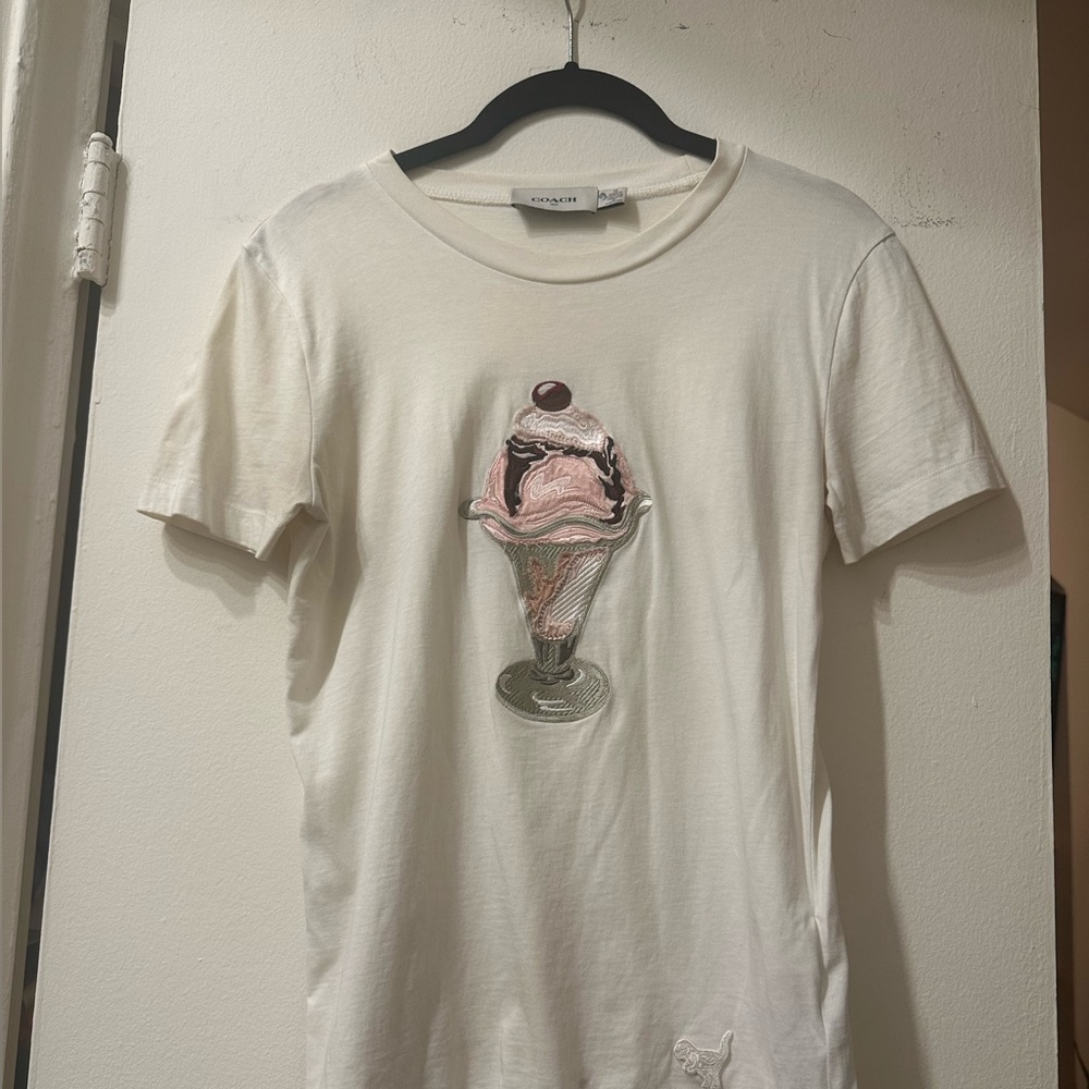 Coach Ice Cream Graphic Tee